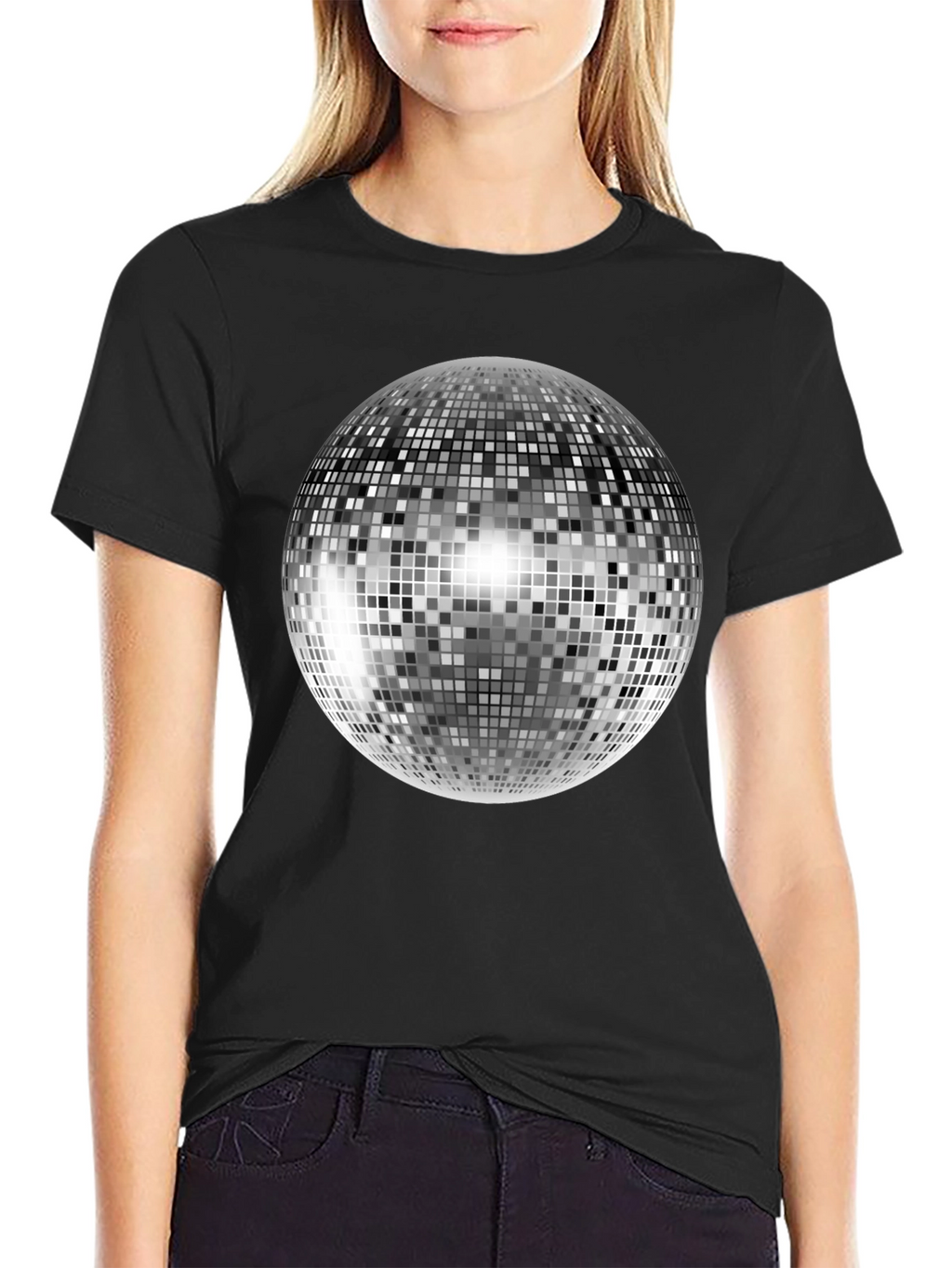 Disco Ball T-Shirt - Shiny & Stylish Party Tee
