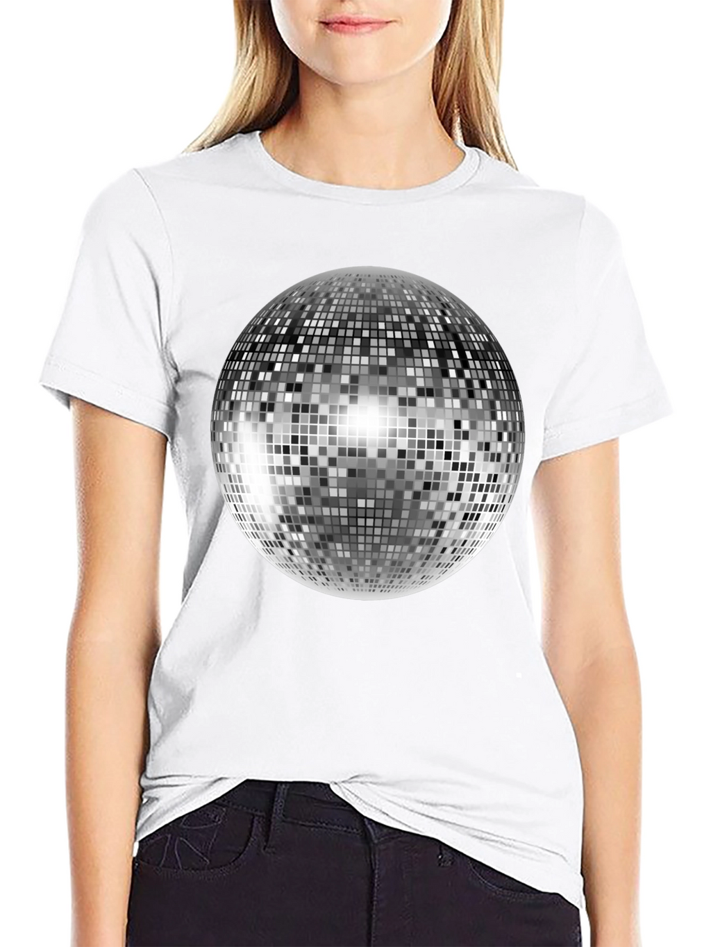 Disco Ball T-Shirt - Shiny & Stylish Party Tee