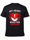 Biathlon Heartbeat T-Shirt