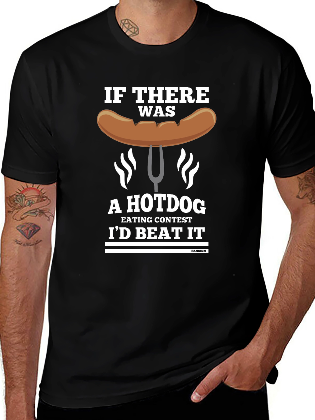 Hotdog Eating Contest T-Shirt - Funny Foodie Tee
