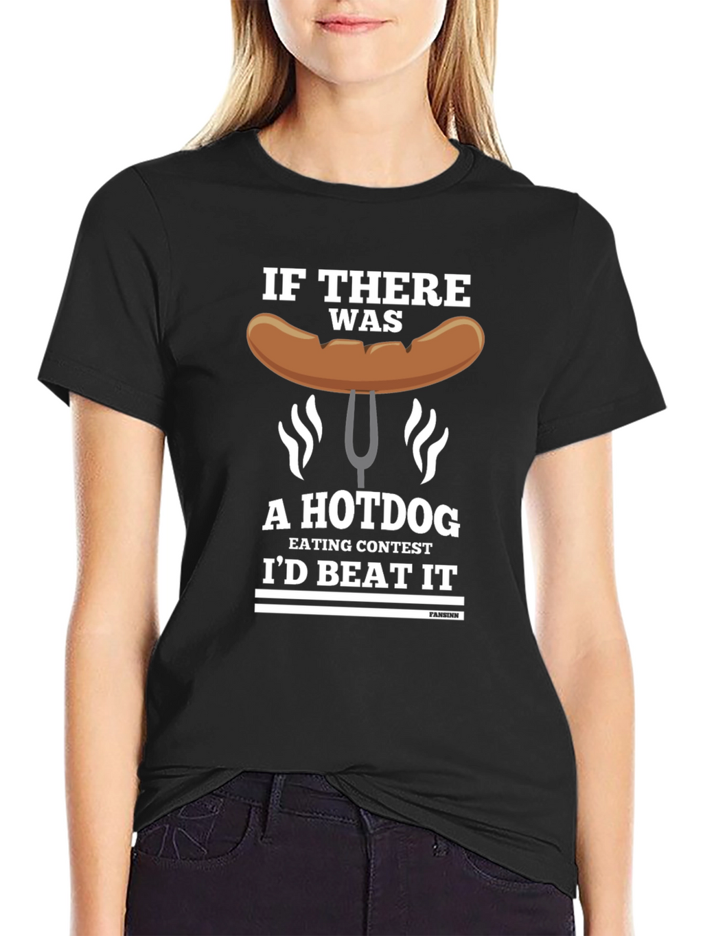 Hotdog Eating Contest T-Shirt - Funny Foodie Tee