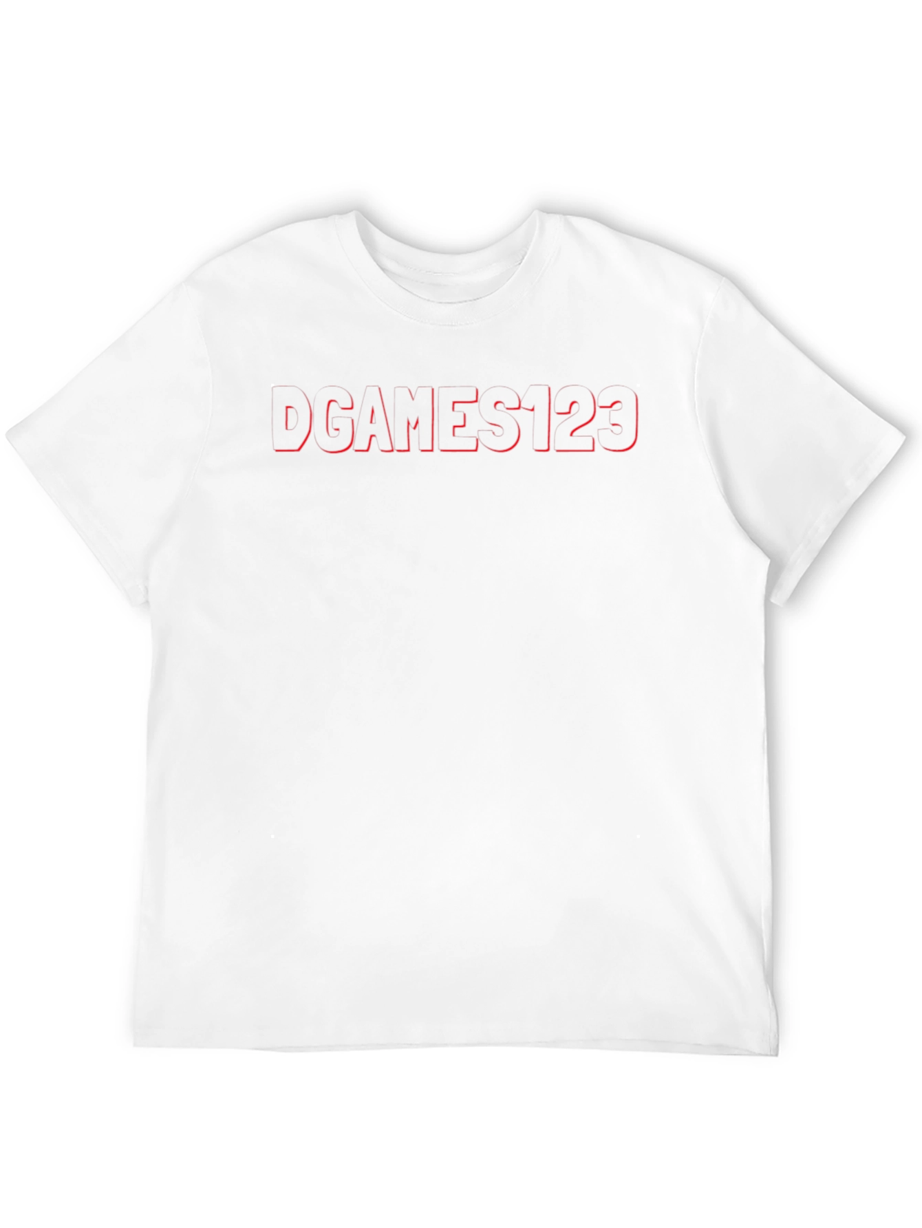 DGAMES123 Black T-Shirt - Mens Casual Wear