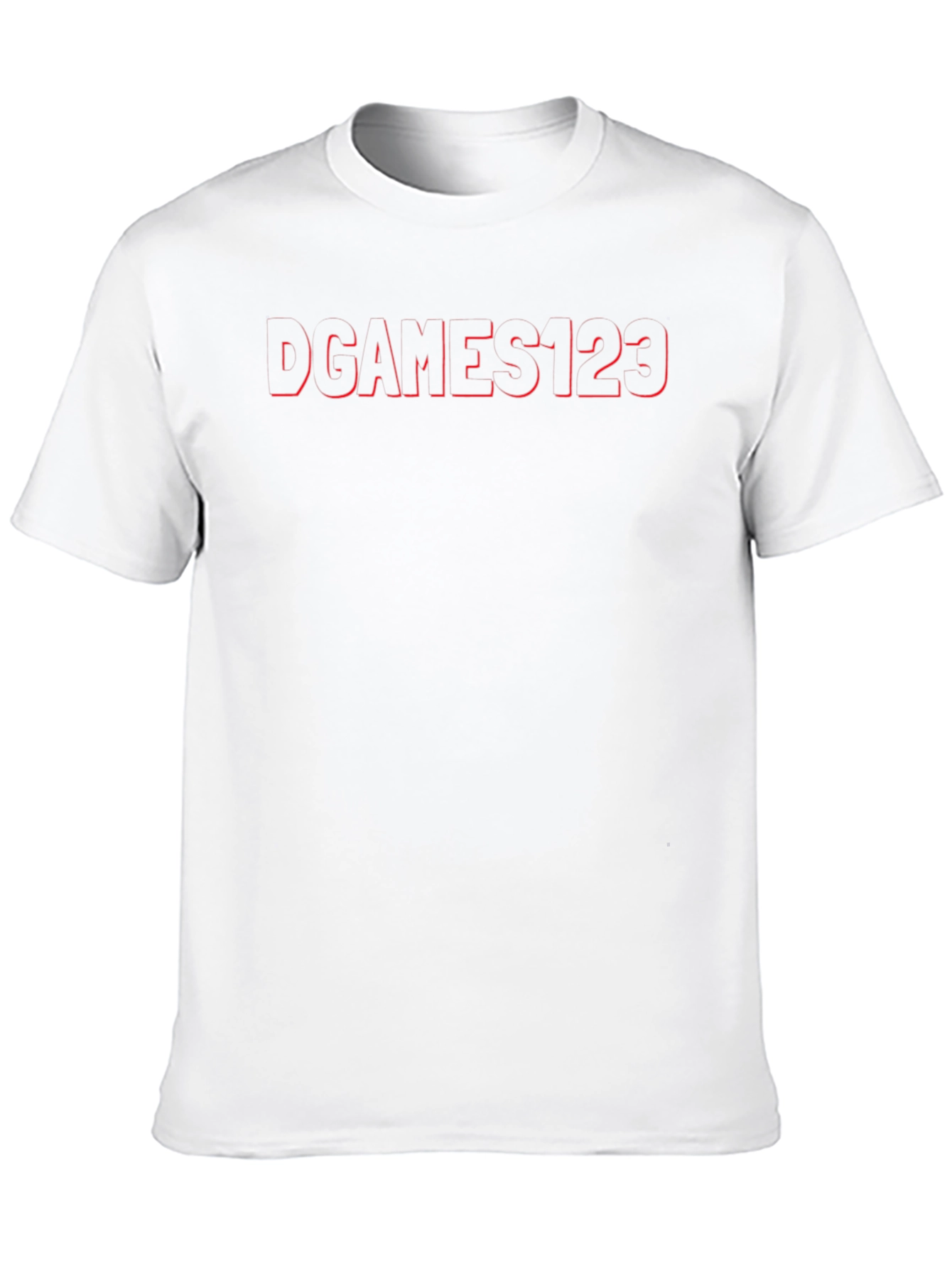 DGAMES123 Black T-Shirt - Mens Casual Wear