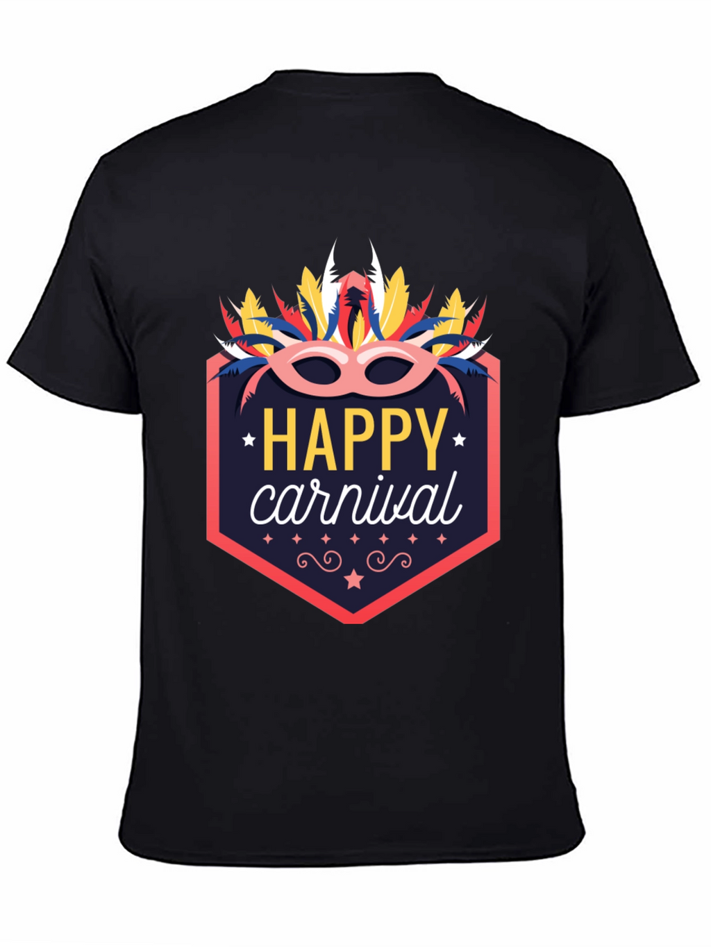 Happy Carnival T-Shirt - Fun Festive Design