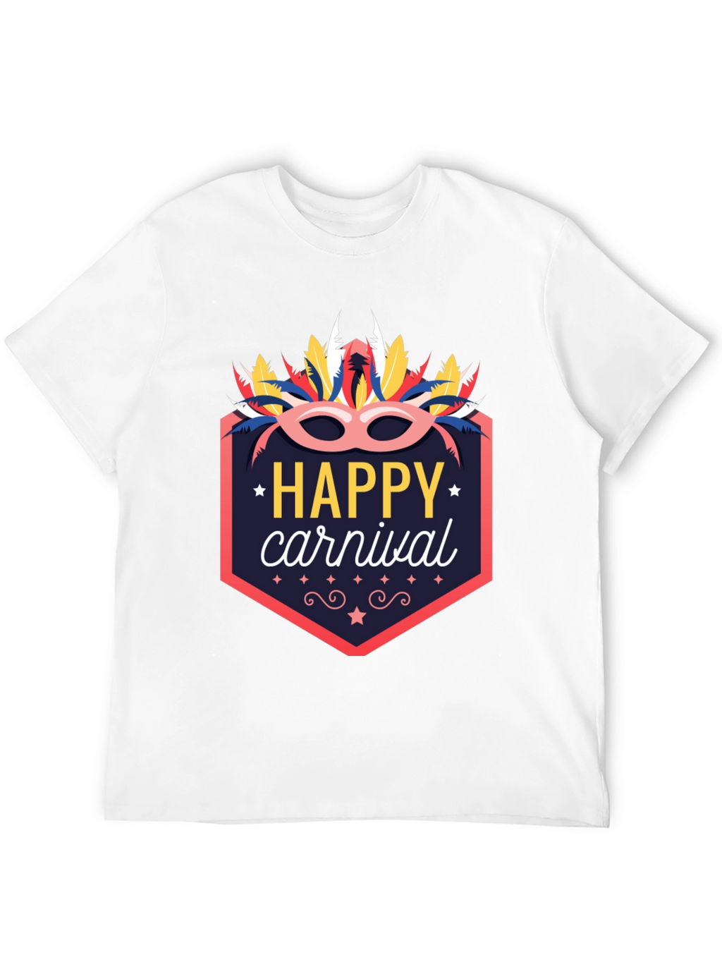 Happy Carnival T-Shirt - Fun Festive Design