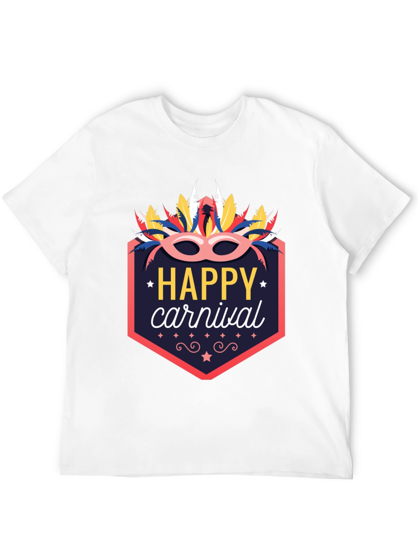 Happy Carnival T-Shirt - Fun Festive Design