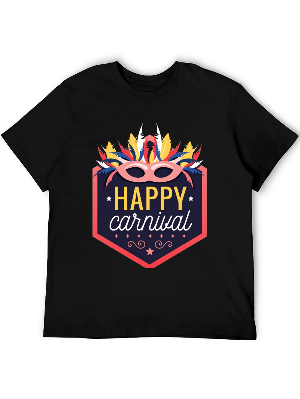 Happy Carnival T-Shirt - Fun Festive Design