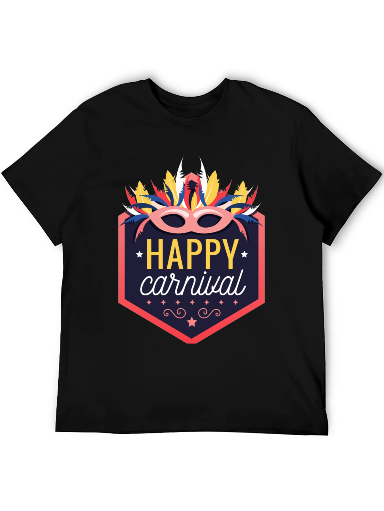 Happy Carnival T-Shirt - Fun Festive Design