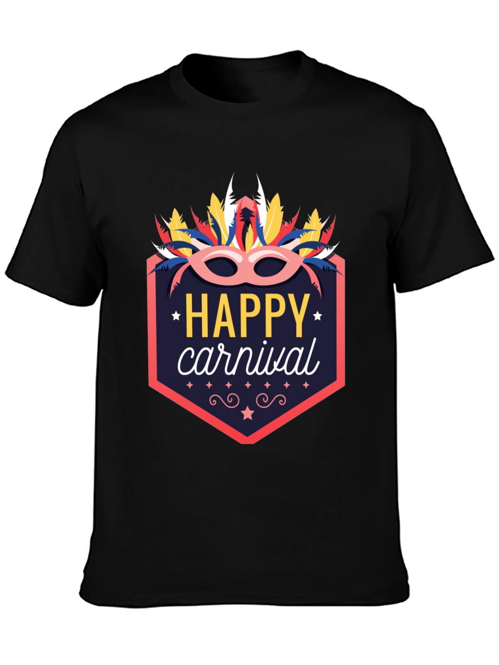 Happy Carnival T-Shirt - Fun Festive Design