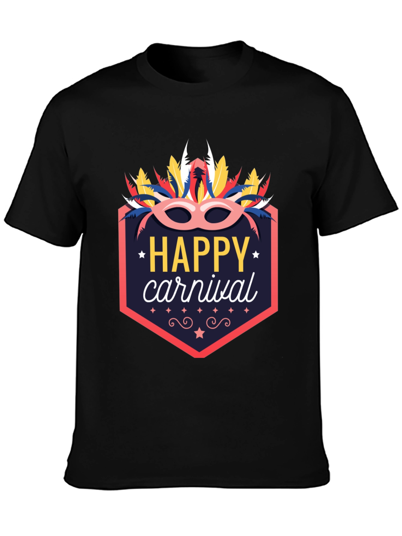 Happy Carnival T-Shirt - Fun Festive Design
