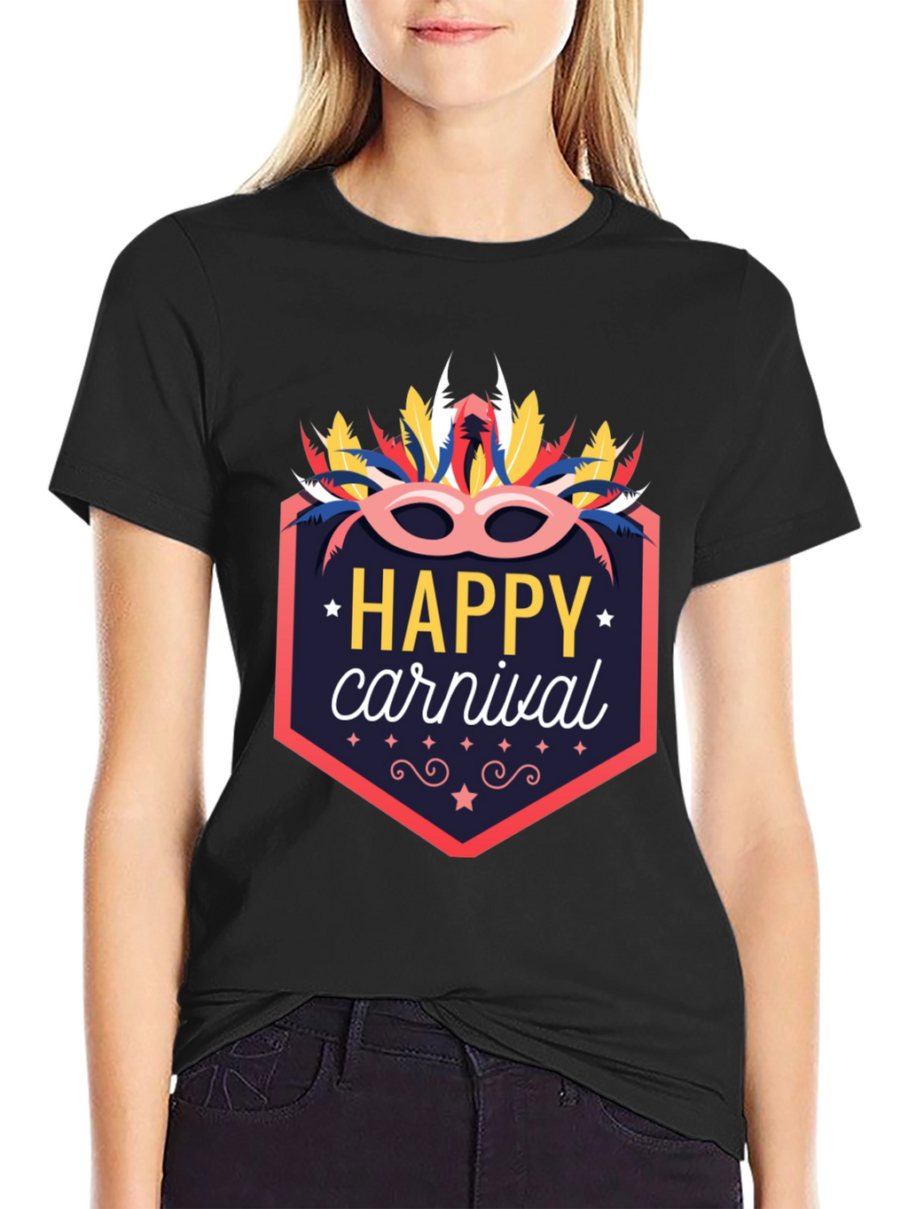 Happy Carnival T-Shirt - Fun Festive Design