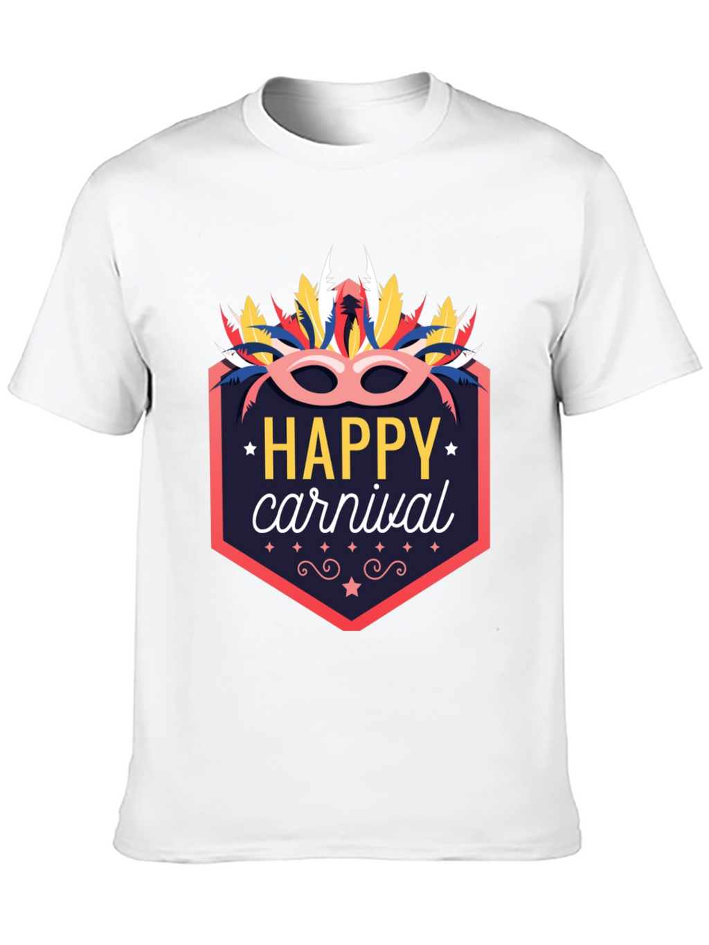 Happy Carnival T-Shirt - Fun Festive Design
