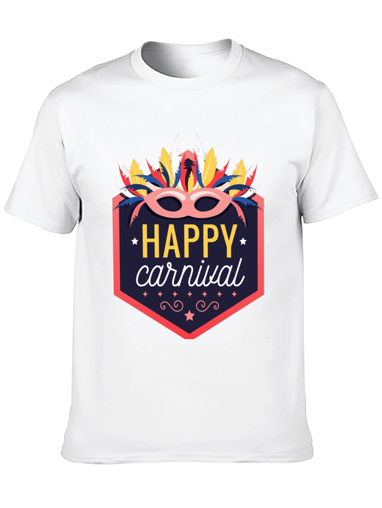 Happy Carnival T-Shirt - Fun Festive Design