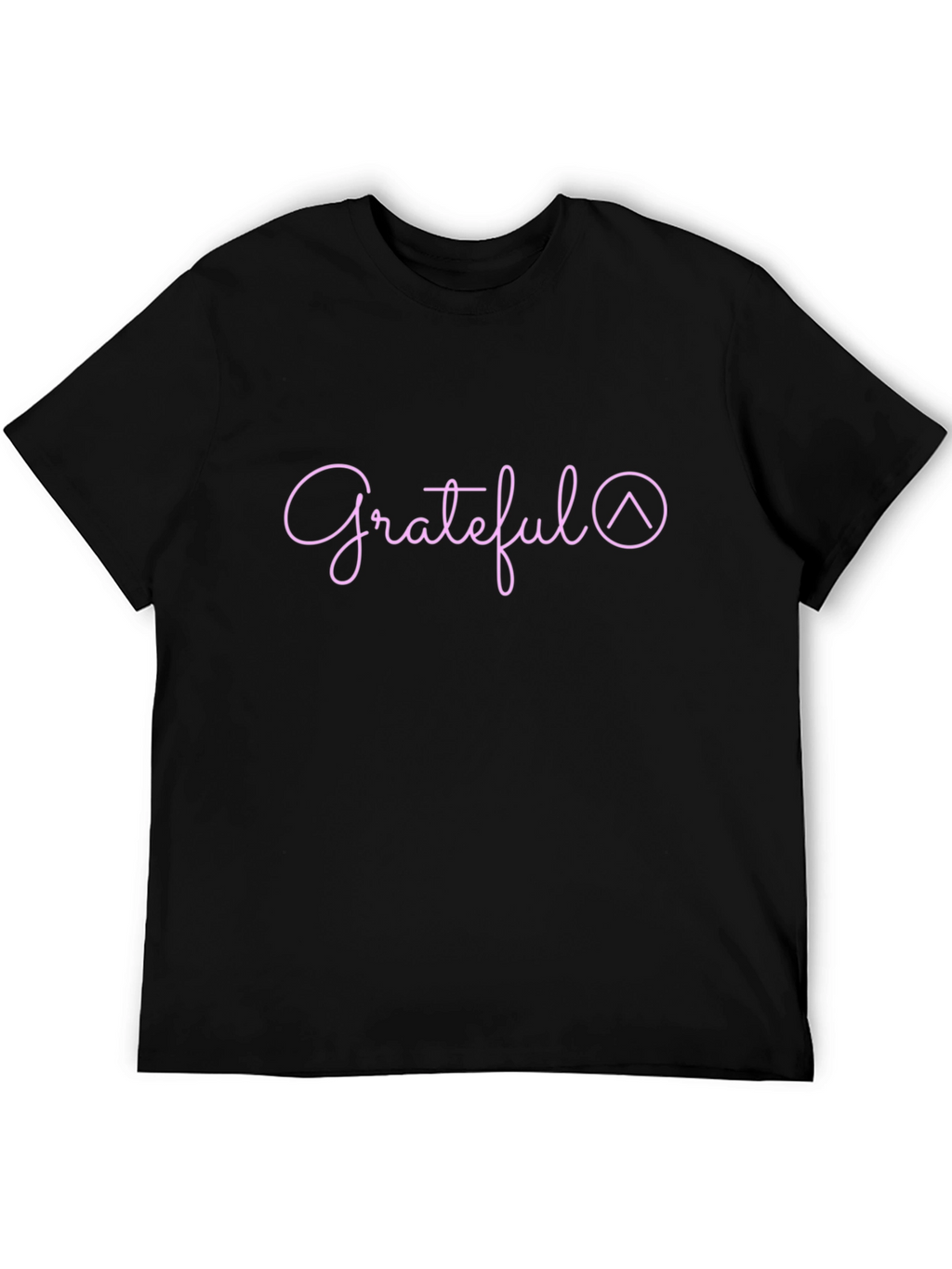 Grateful Black Crew Neck T-Shirt
