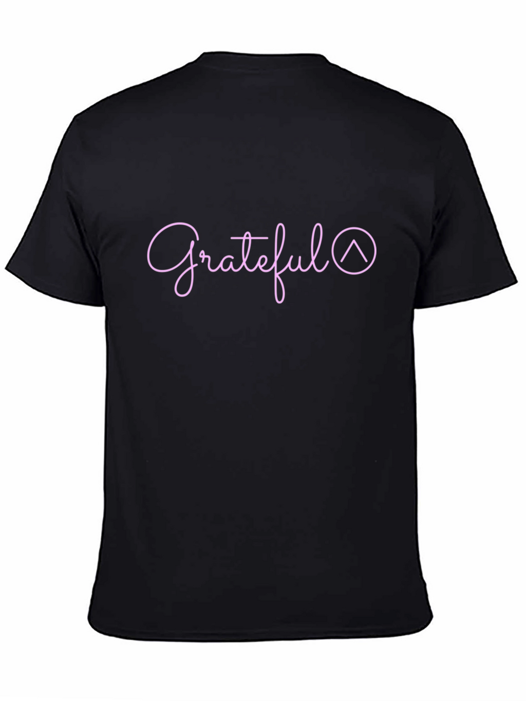 Grateful Black Crew Neck T-Shirt