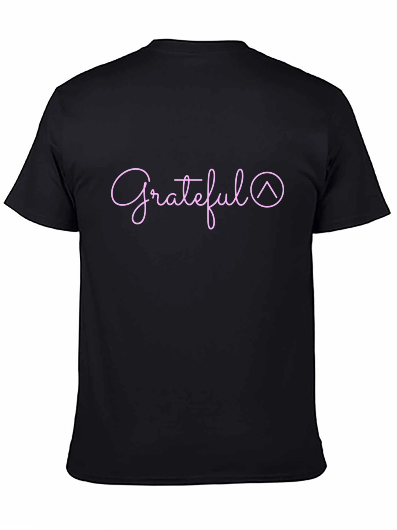 Grateful Black Crew Neck T-Shirt