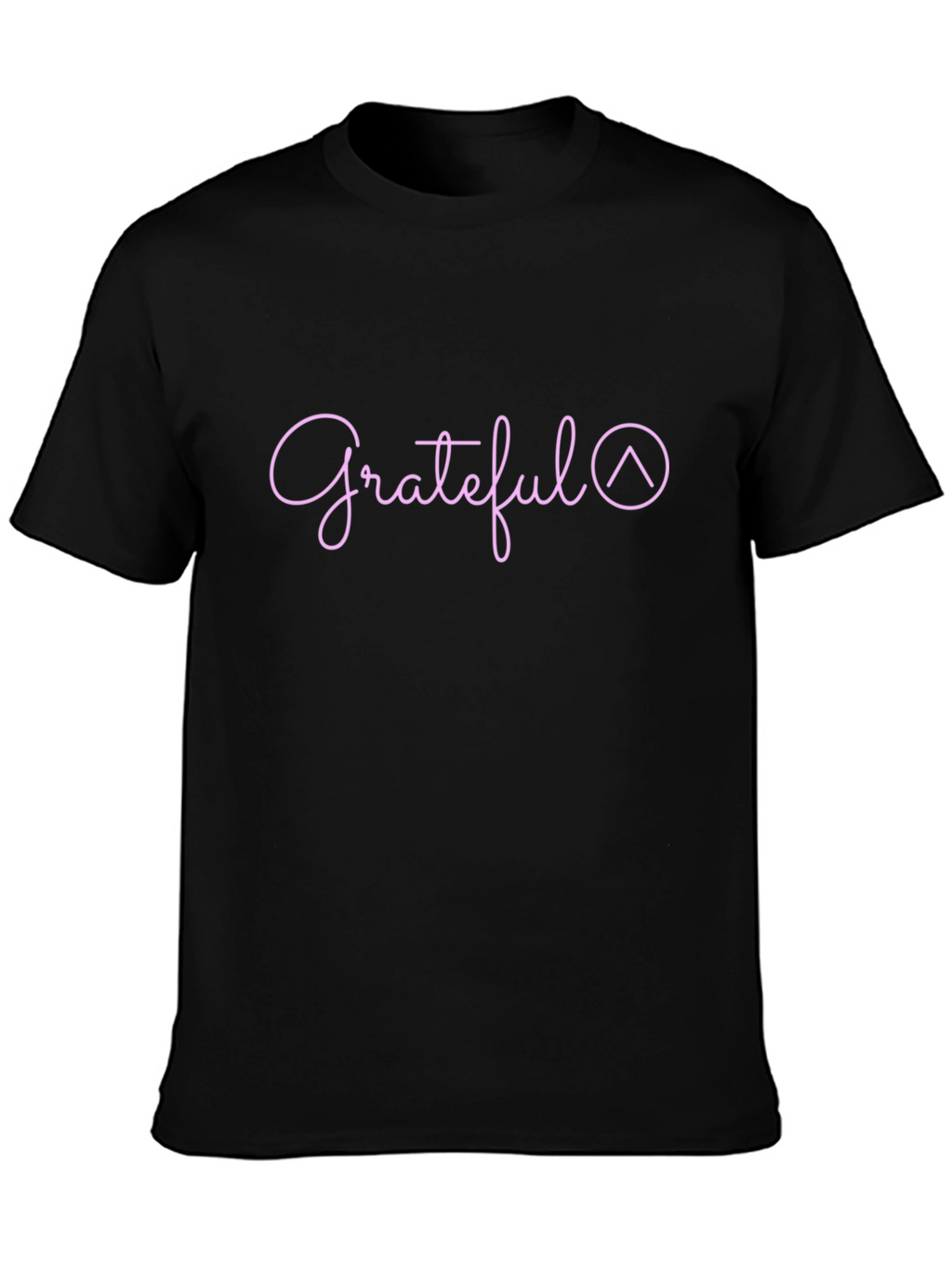 Grateful Black Crew Neck T-Shirt