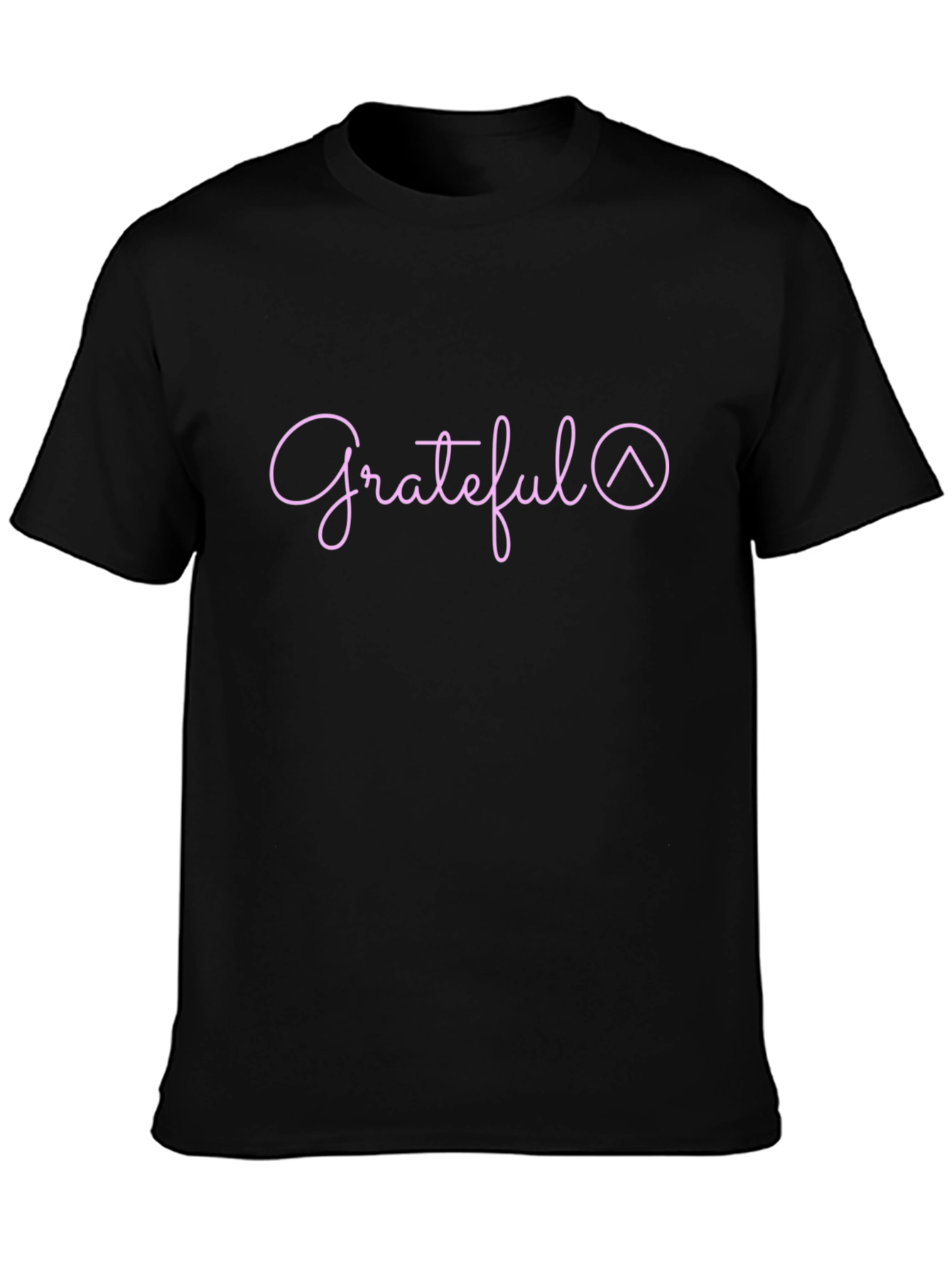 Grateful Black Crew Neck T-Shirt