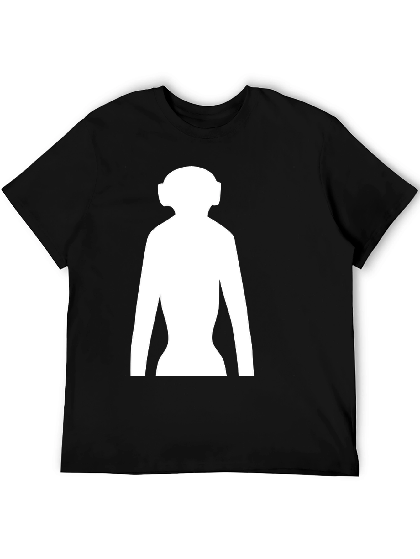 DJ Silhouette T-Shirt - Black