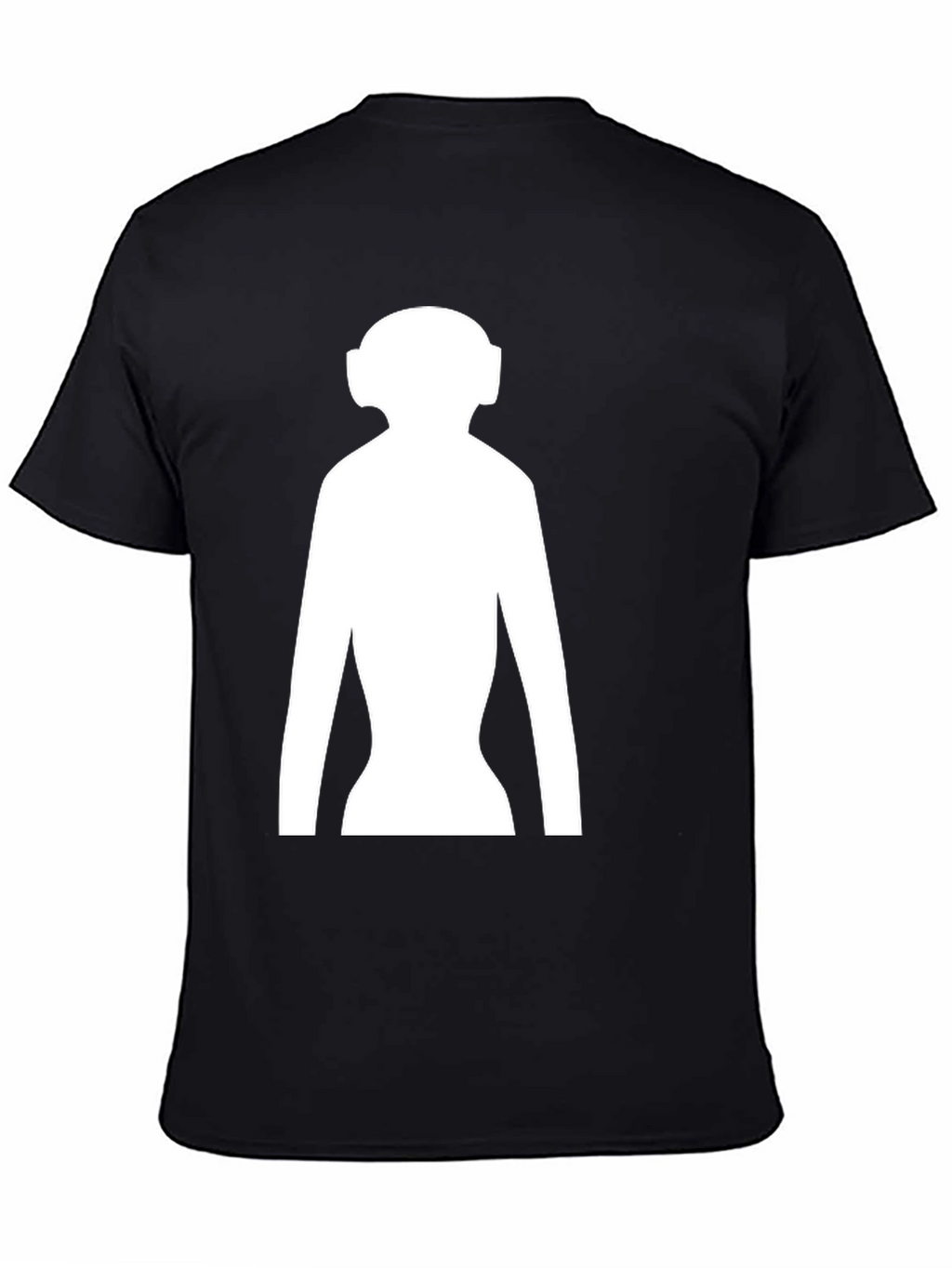DJ Silhouette T-Shirt - Black