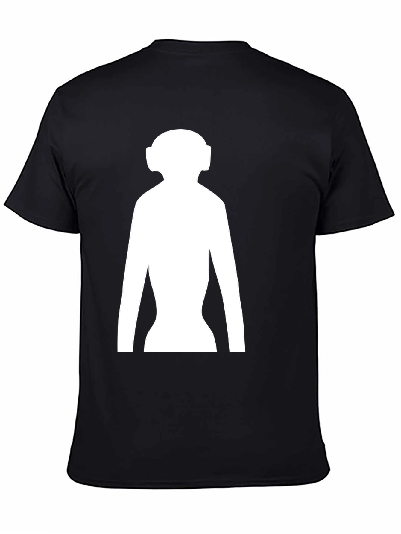 DJ Silhouette T-Shirt - Black