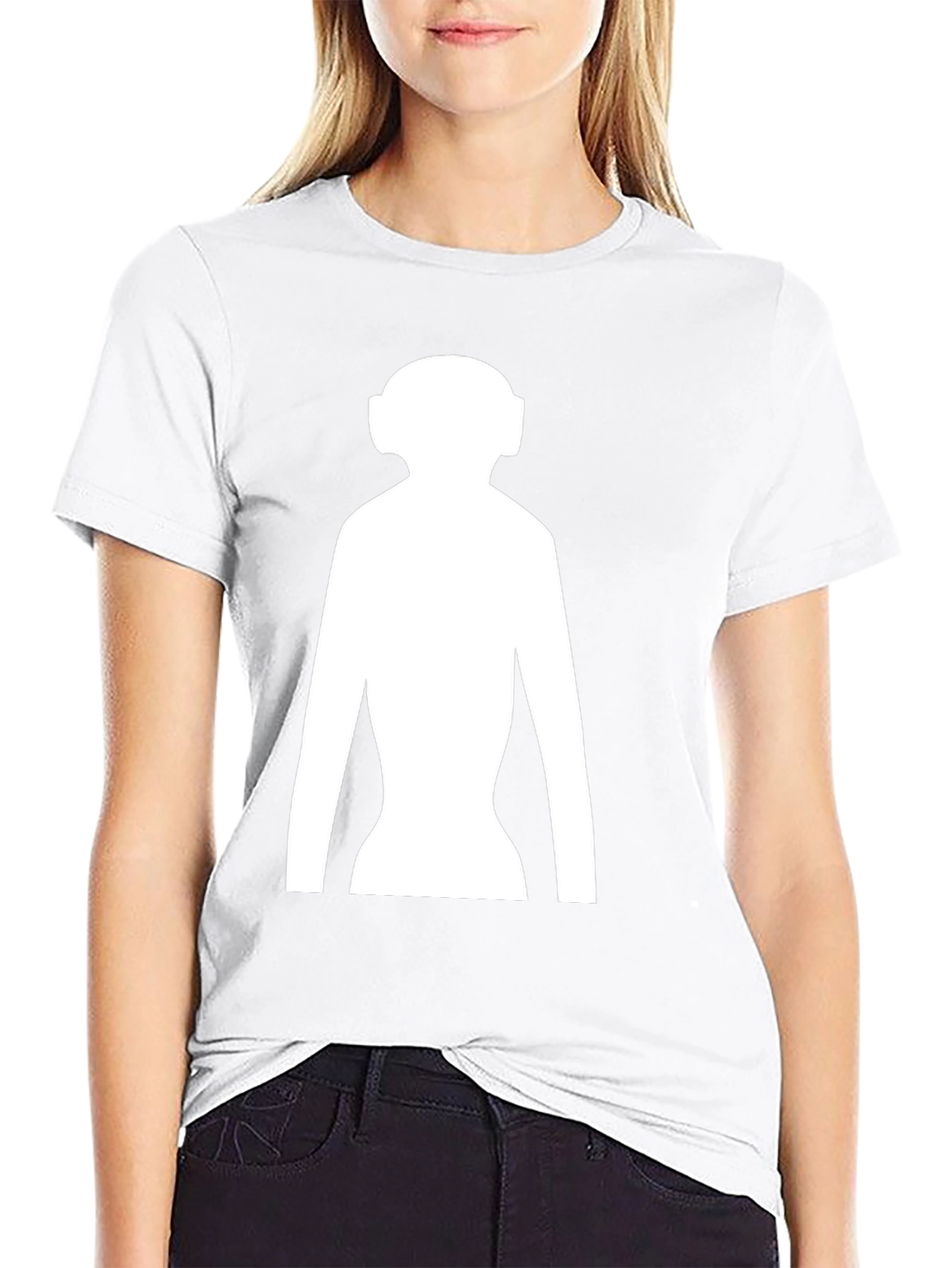DJ Silhouette T-Shirt - Black
