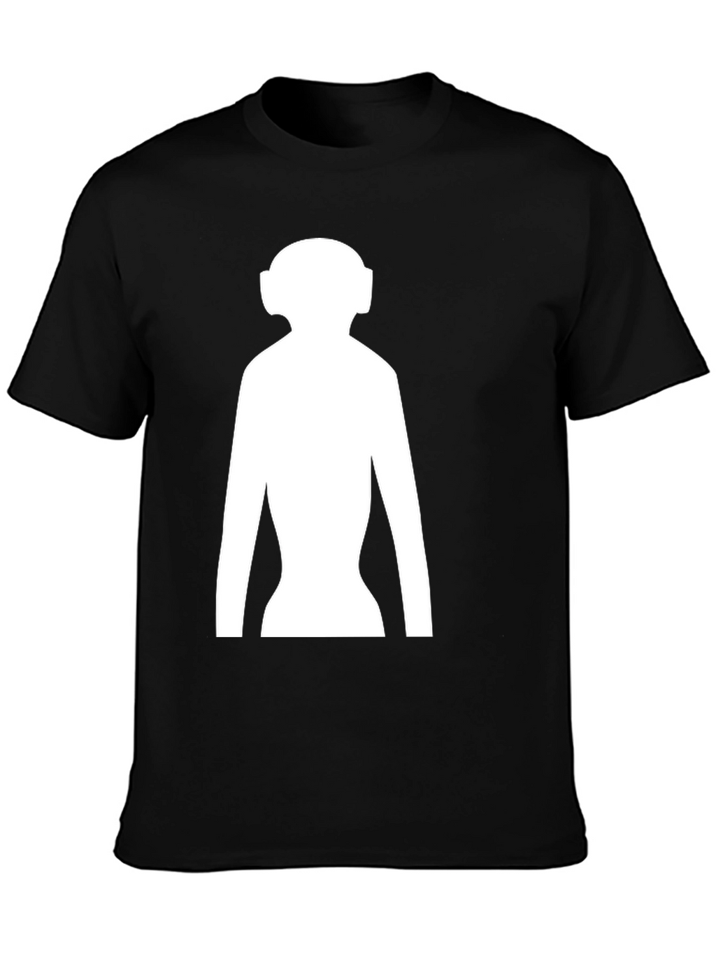 DJ Silhouette T-Shirt - Black