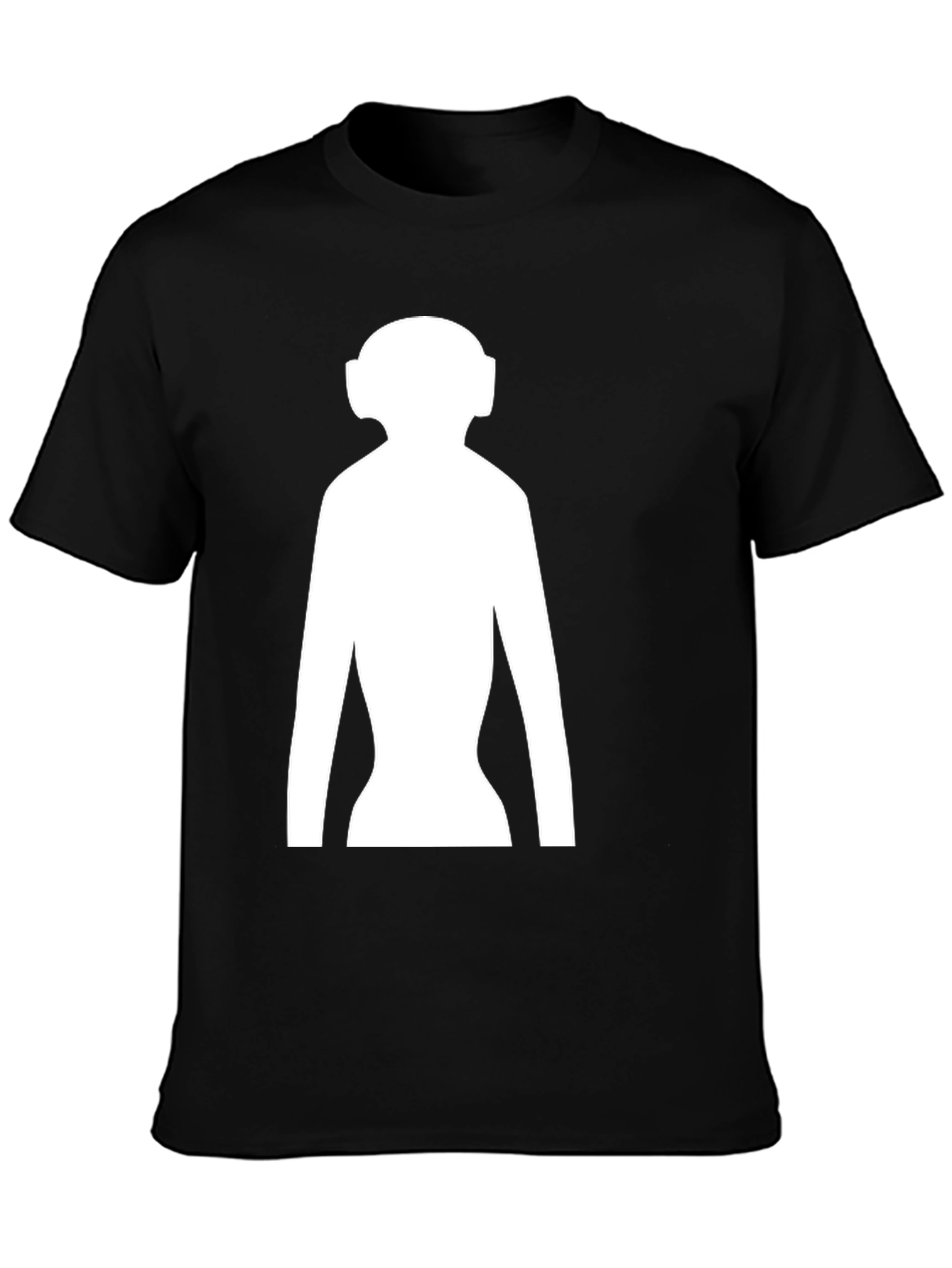 DJ Silhouette T-Shirt - Black