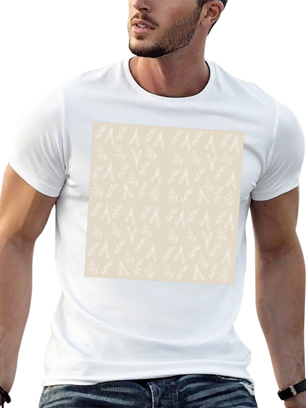 Patterned Tee - Stylish Casual Wear