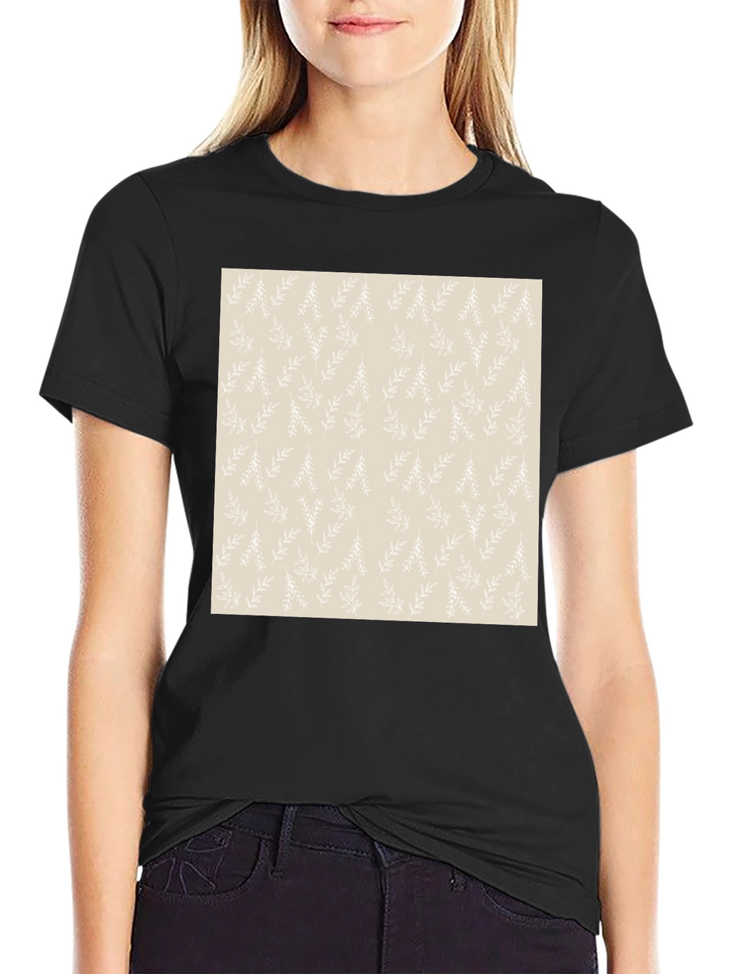 Patterned Tee - Stylish Casual Wear