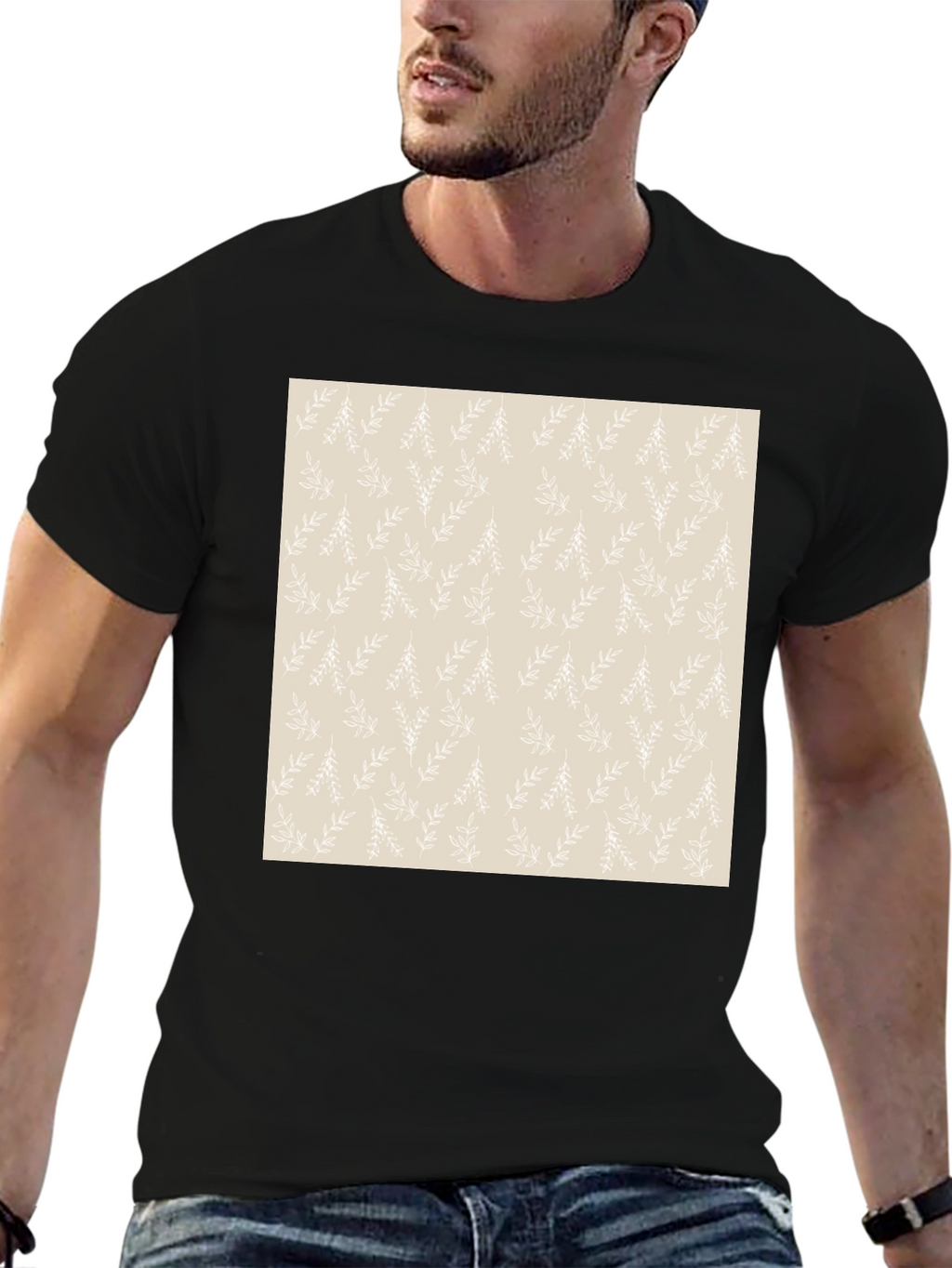 Patterned Tee - Stylish Casual Wear