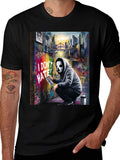 I Dont HATE! Graffiti Mask T-Shirt