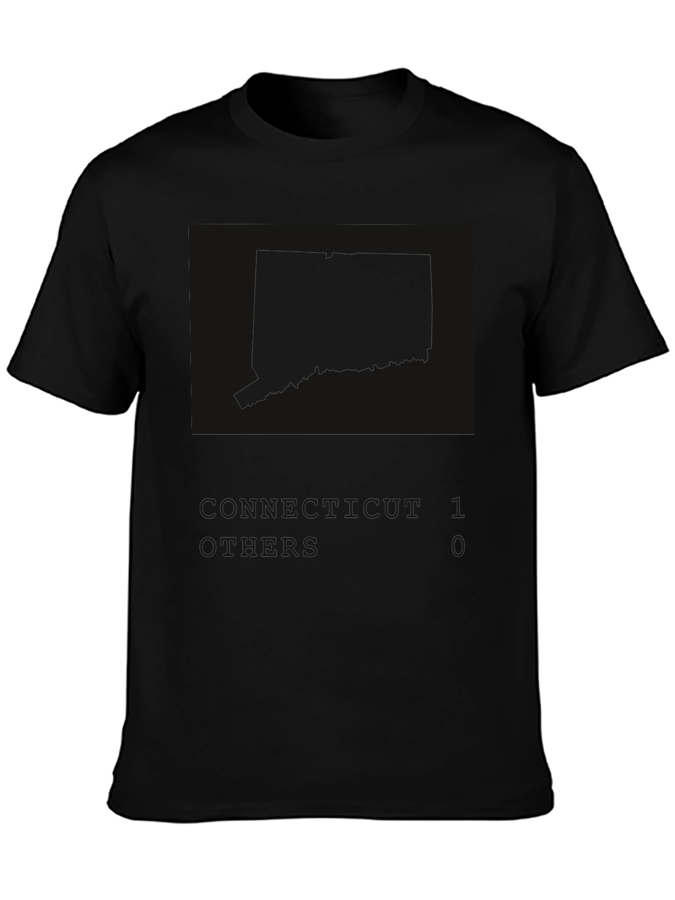 Mens Black Graphic T-Shirt
