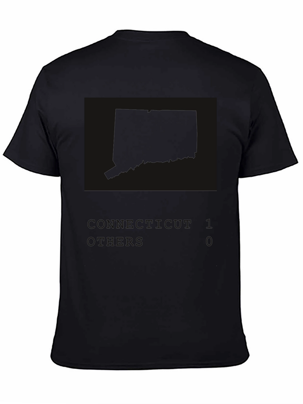 Mens Black Graphic T-Shirt