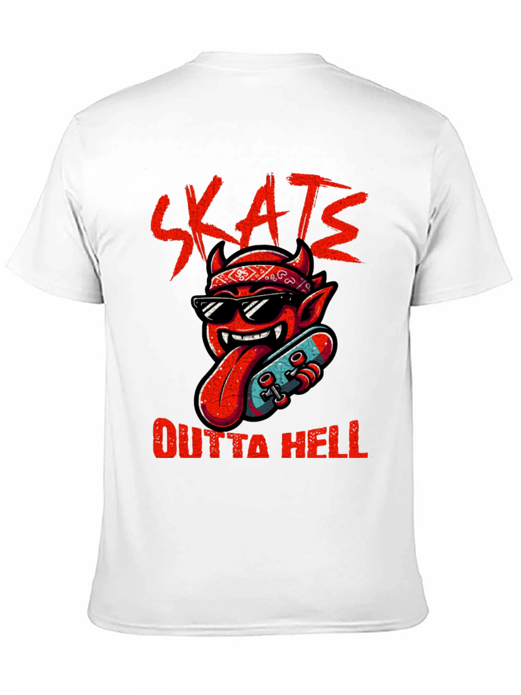 Skate Outta Hell Graphic Tee