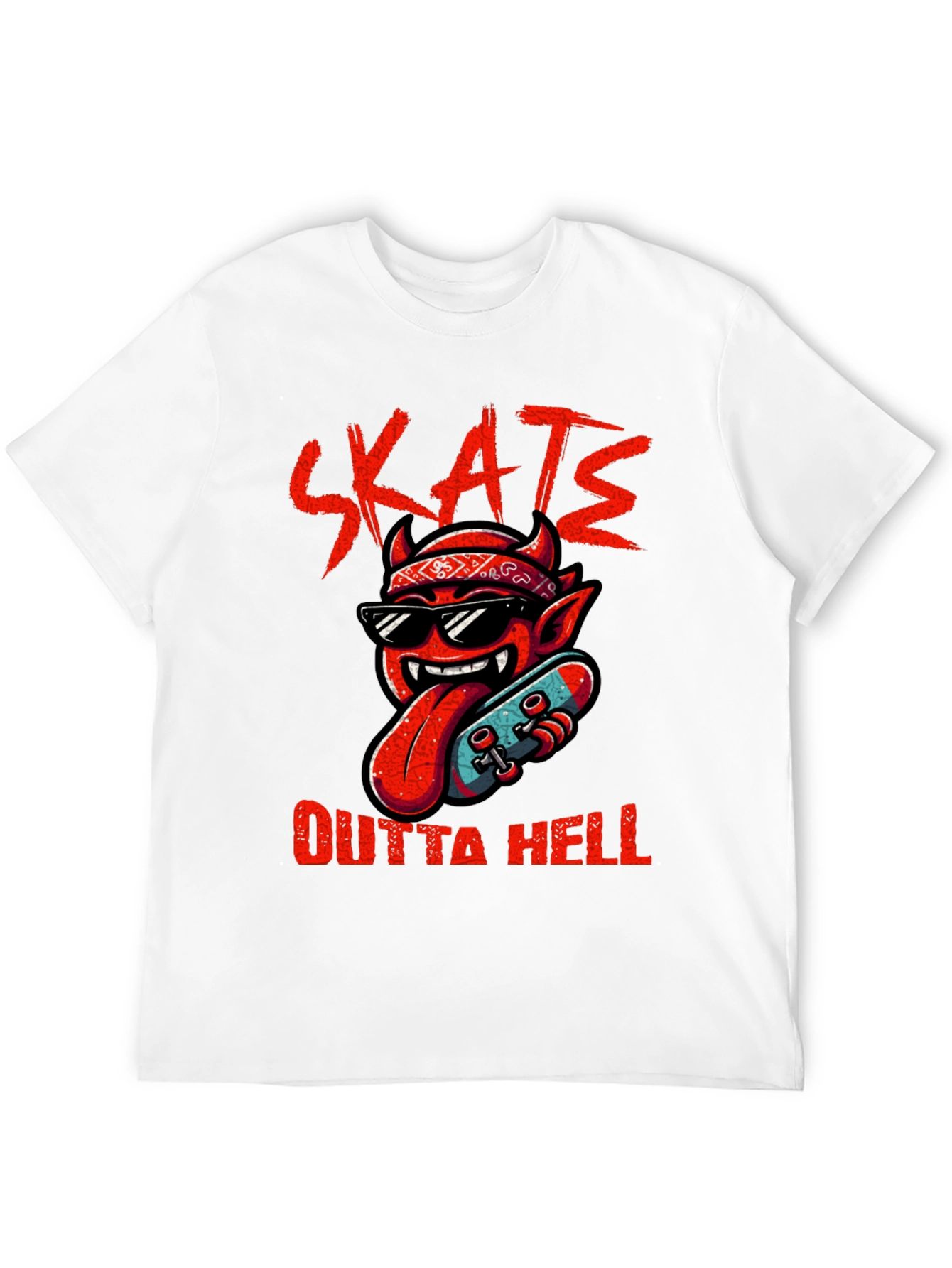 Skate Outta Hell Graphic Tee