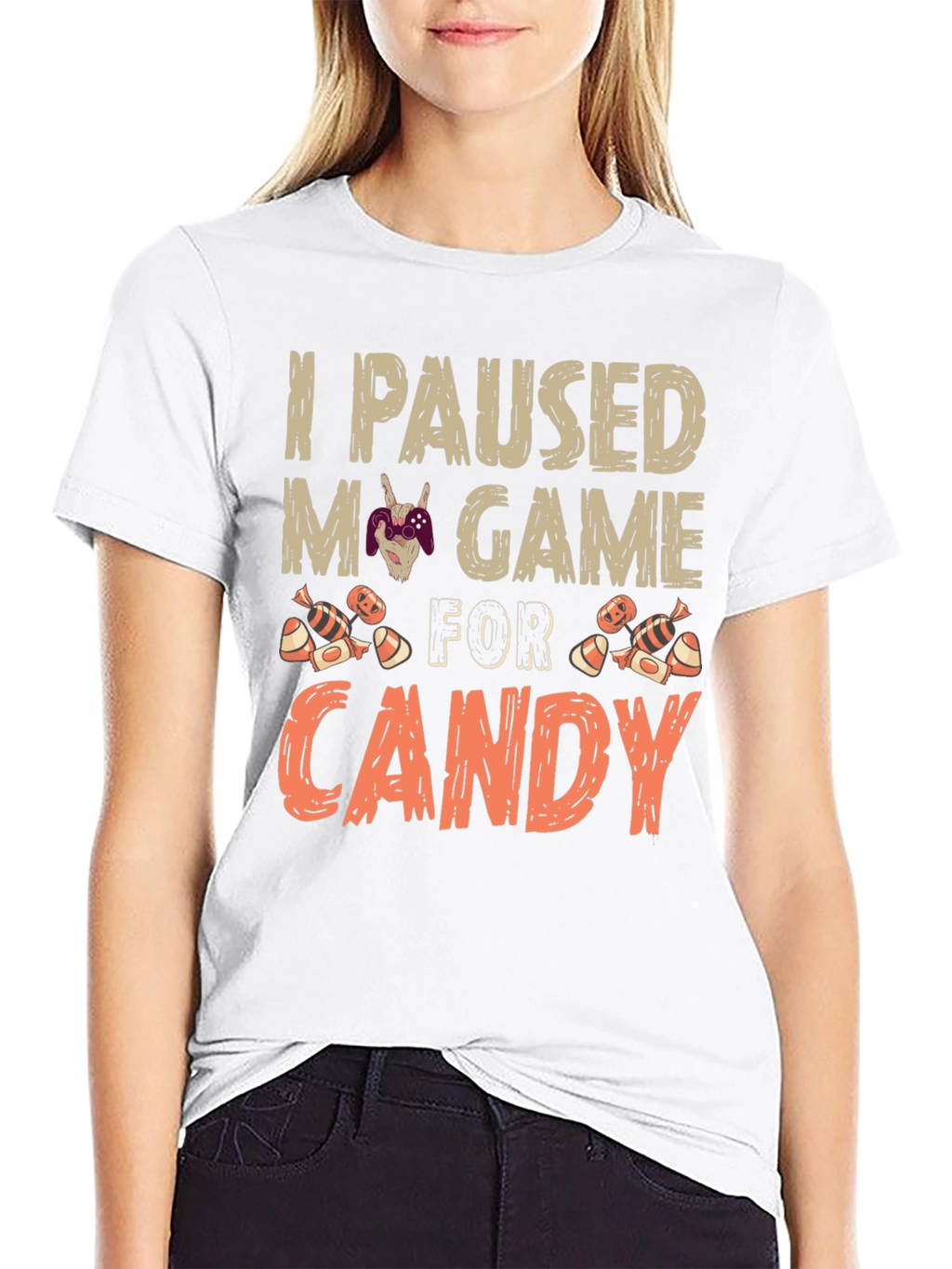 I Paused My Game For Candy T-Shirt