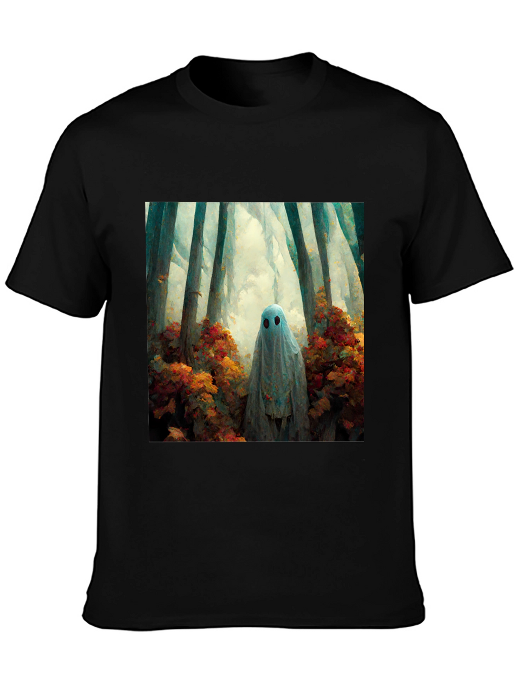 Ghost in the Woods Graphic Tee