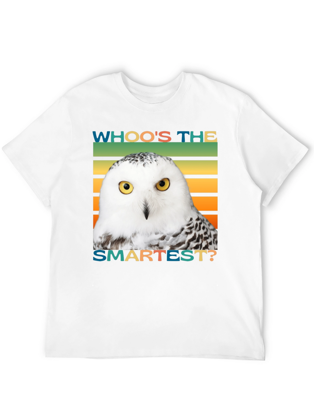 Whoos The Smartest Owl T-Shirt