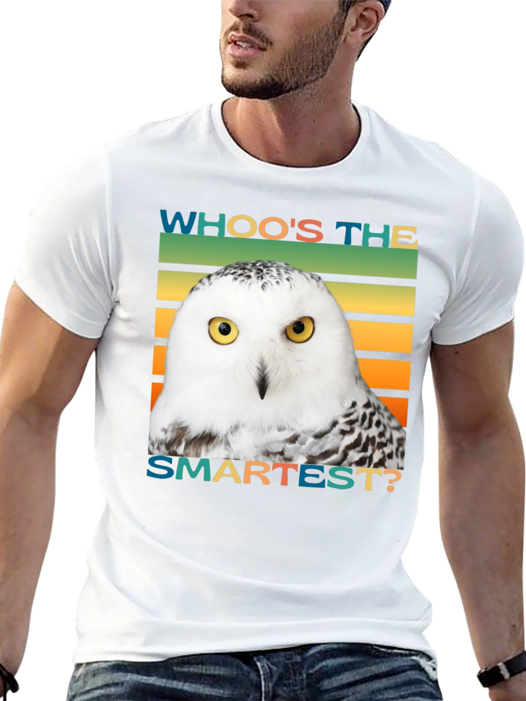 Whoos The Smartest Owl T-Shirt
