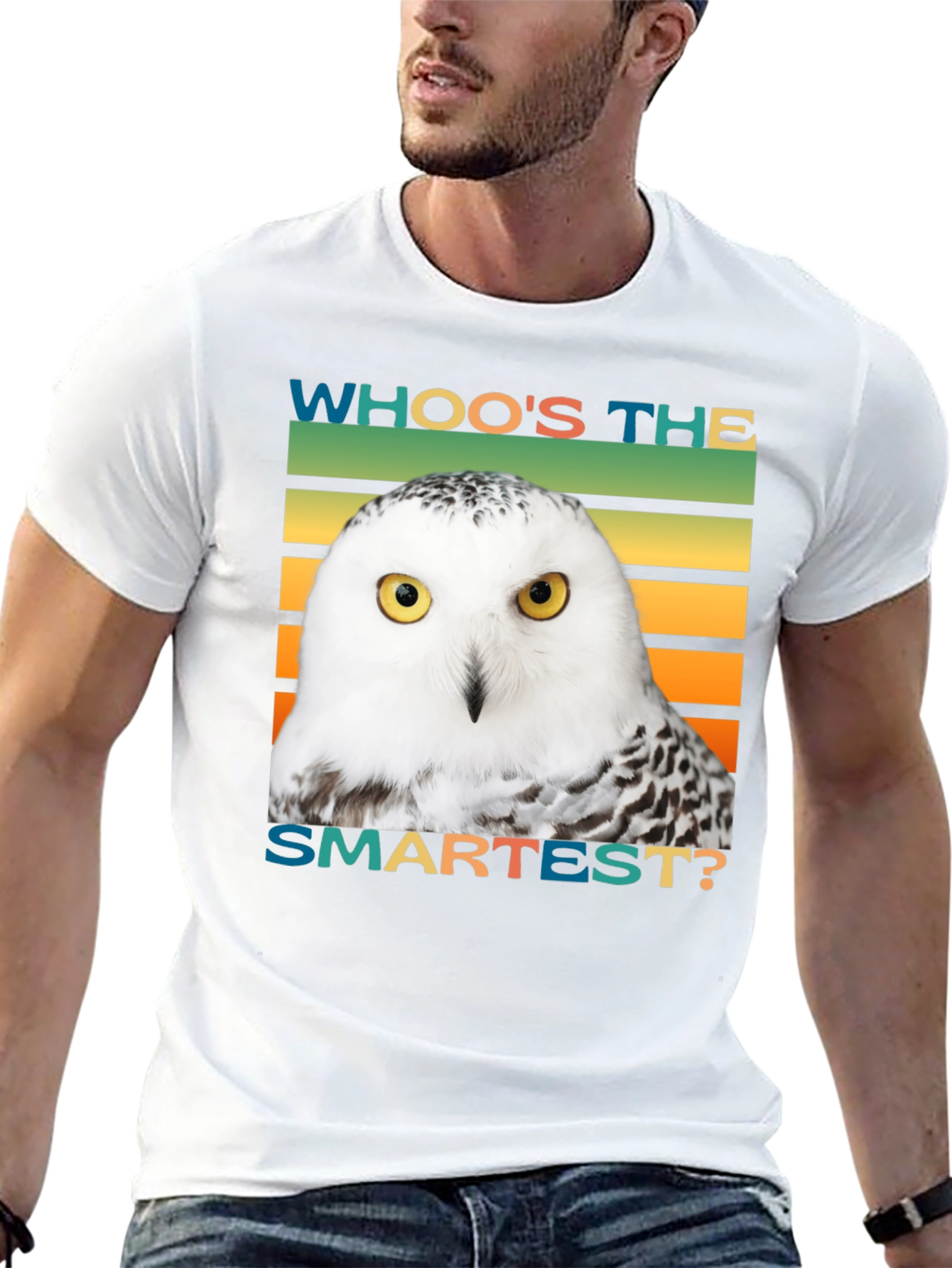 Whoos The Smartest Owl T-Shirt