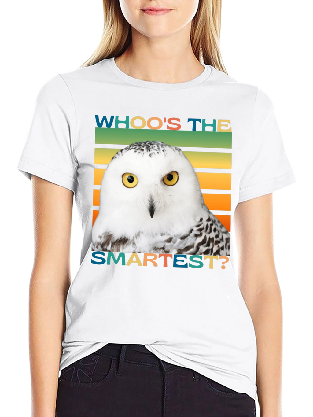 Whoos The Smartest Owl T-Shirt