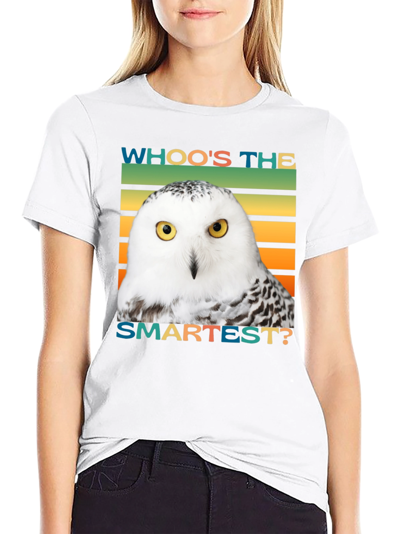 Whoos The Smartest Owl T-Shirt