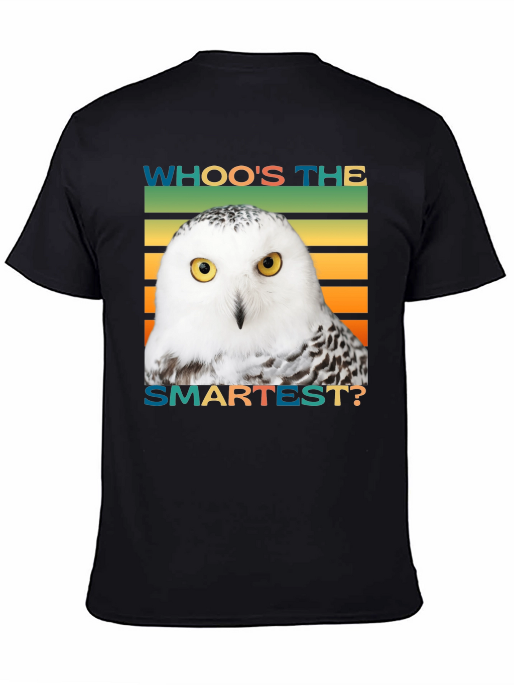 Whoos The Smartest Owl T-Shirt