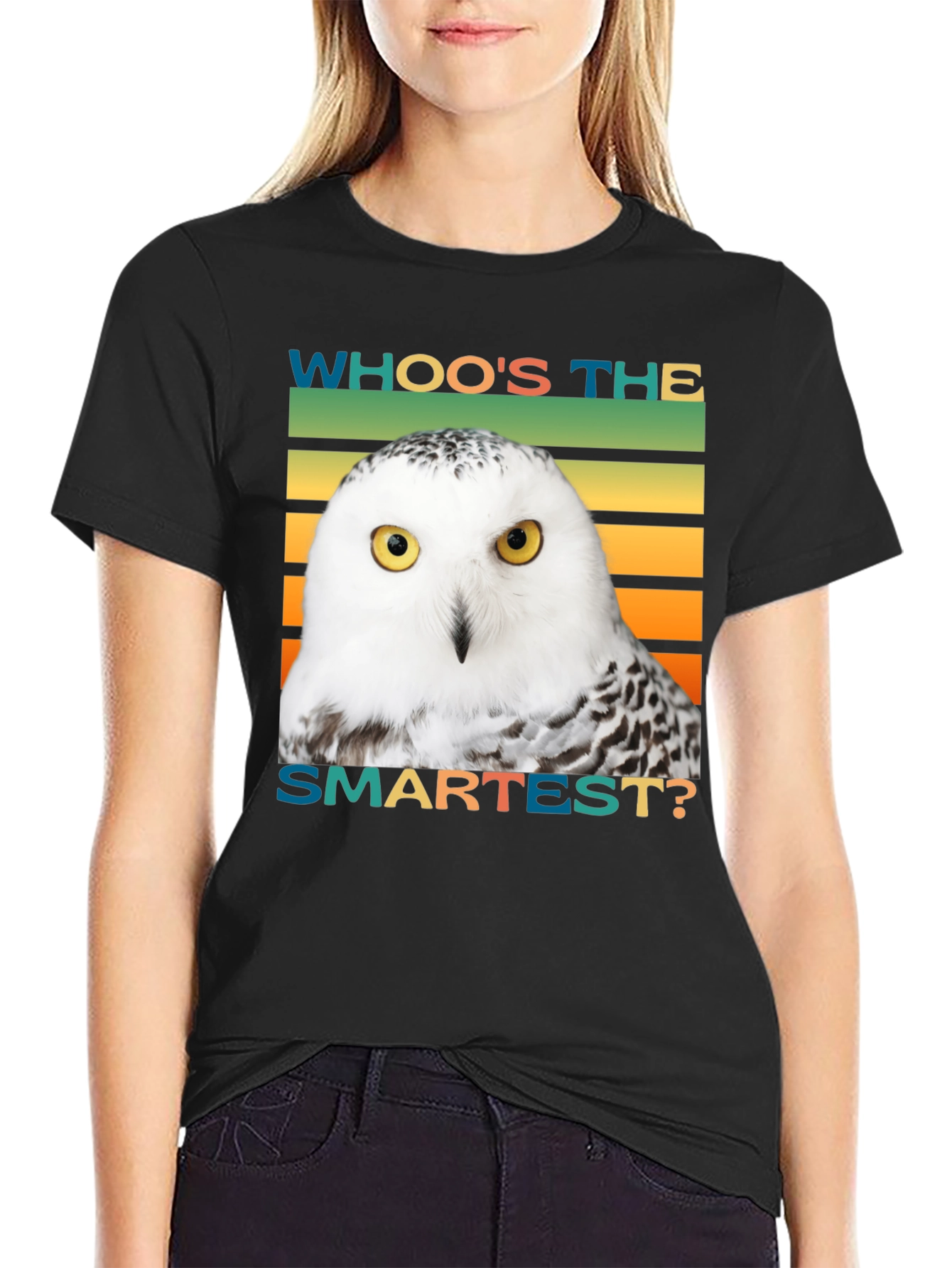 Whoos The Smartest Owl T-Shirt
