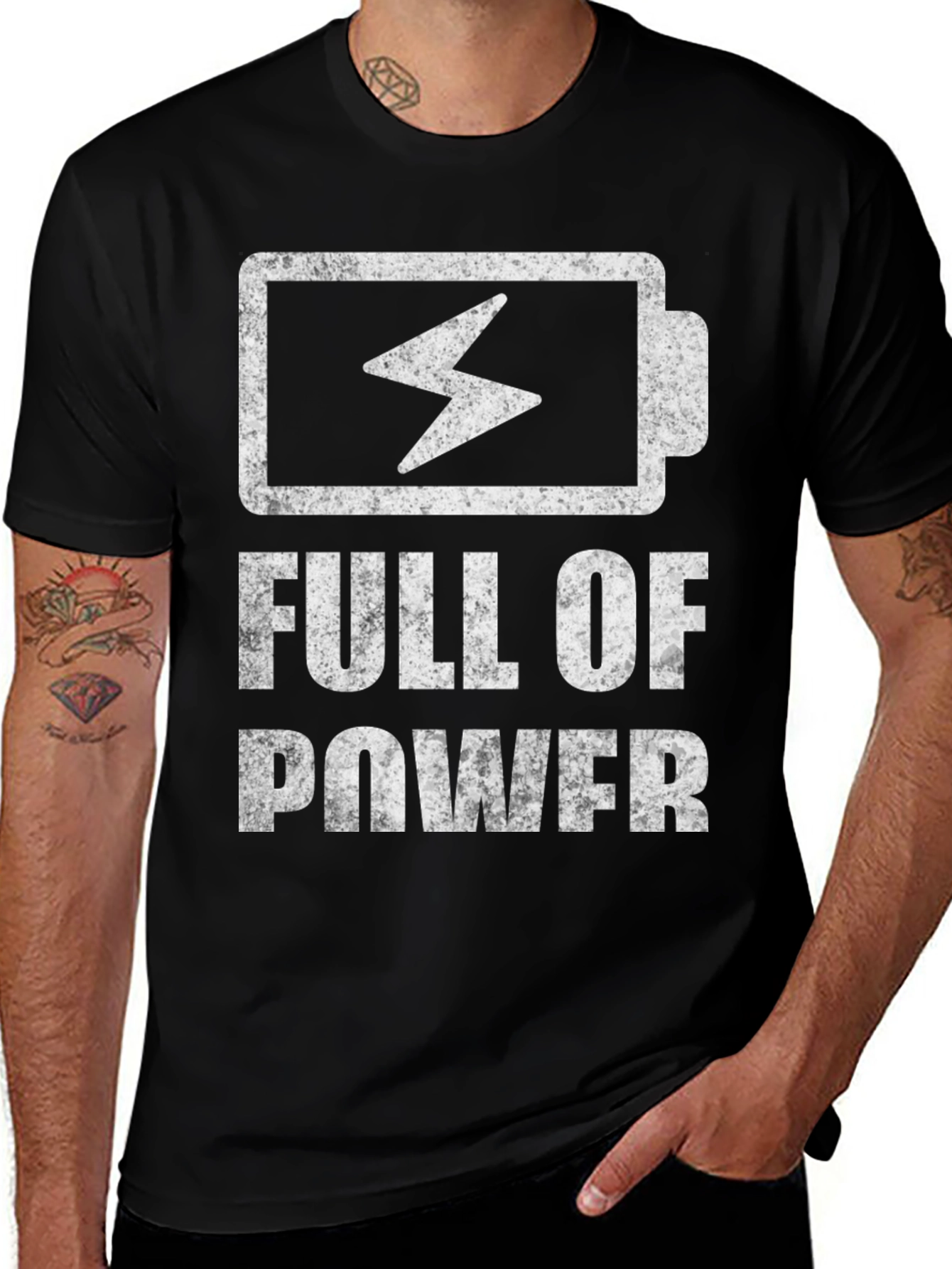 Full of Power Graphic T-Shirt