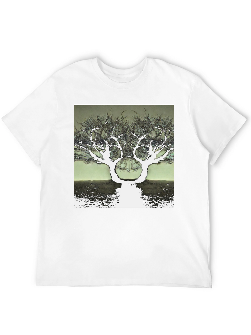 Surreal Tree Graphic T-Shirt - Unique Design