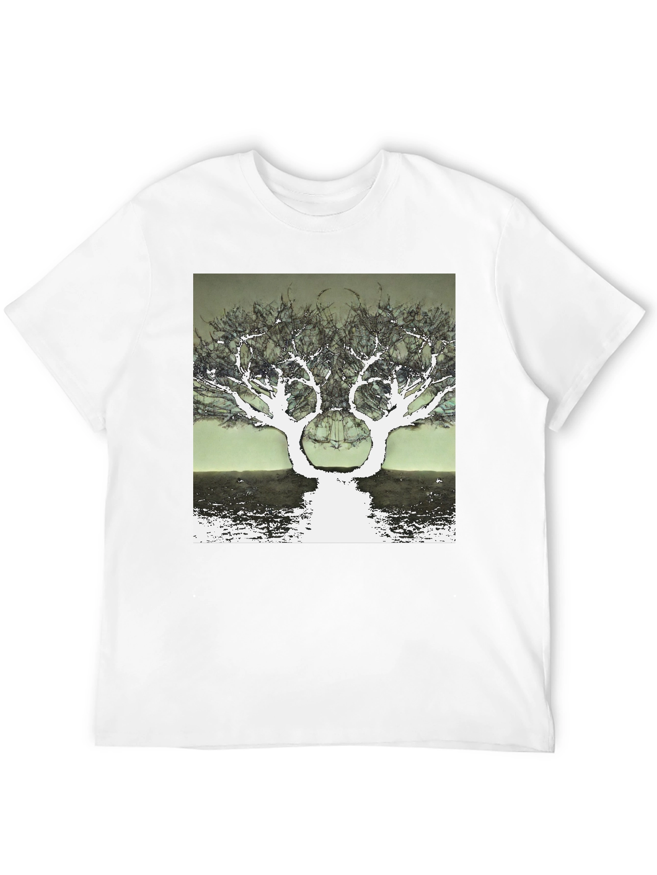 Surreal Tree Graphic T-Shirt - Unique Design