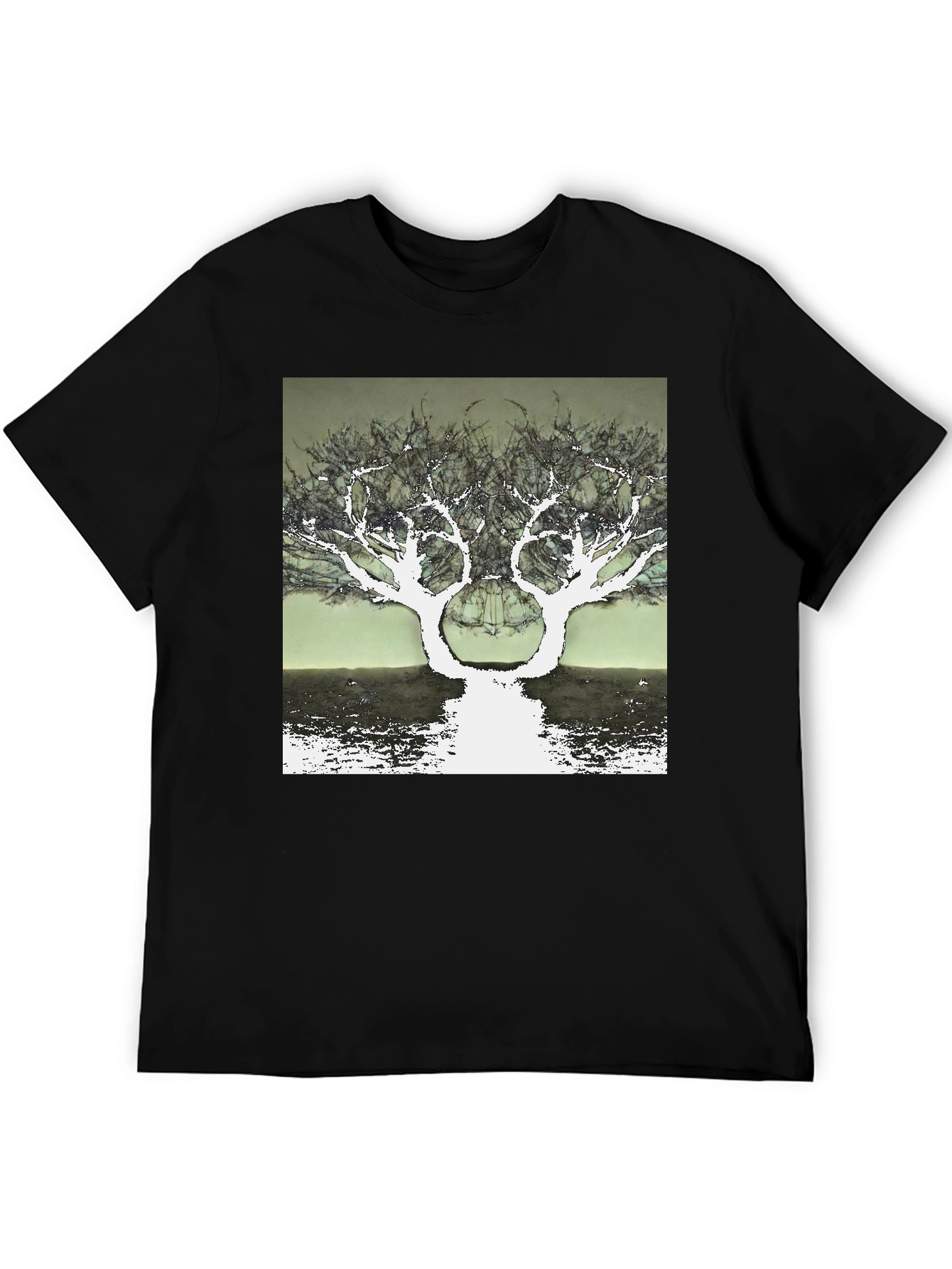 Surreal Tree Graphic T-Shirt - Unique Design