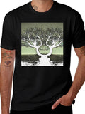 Surreal Tree Graphic T-Shirt - Unique Design